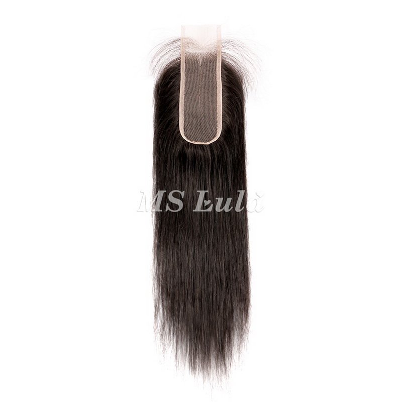 2x6 Virgin Hair Straight HD/Transparent Lace Closure - 图片 4